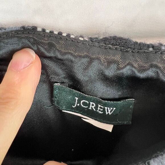 J.Crew Women's Houndstooth Tweed Mini Skirt Multicolor Size M - Picture 5 of 6